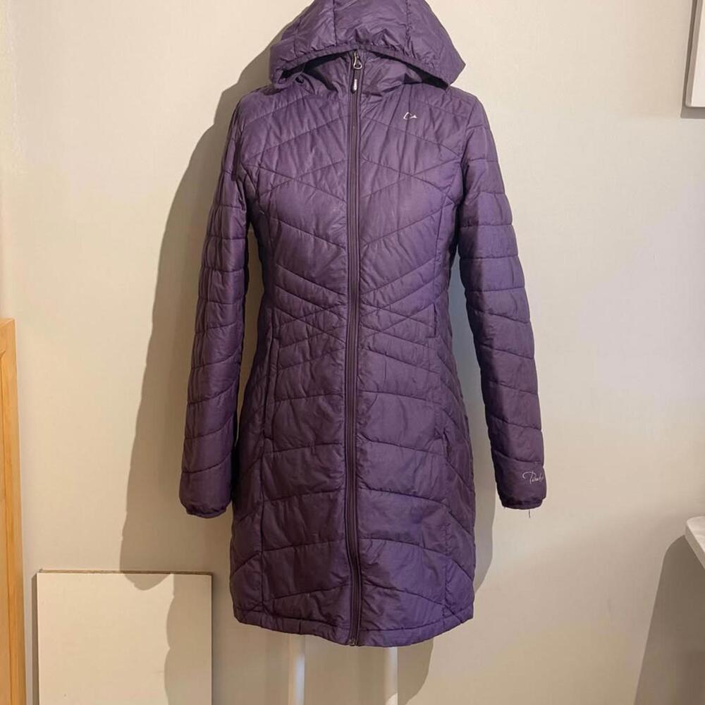 Paradox Lightweight Packable‎ Puffer Jacket Long Purple Women's S